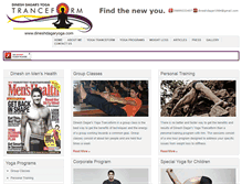 Tablet Screenshot of dineshdagaryoga.com